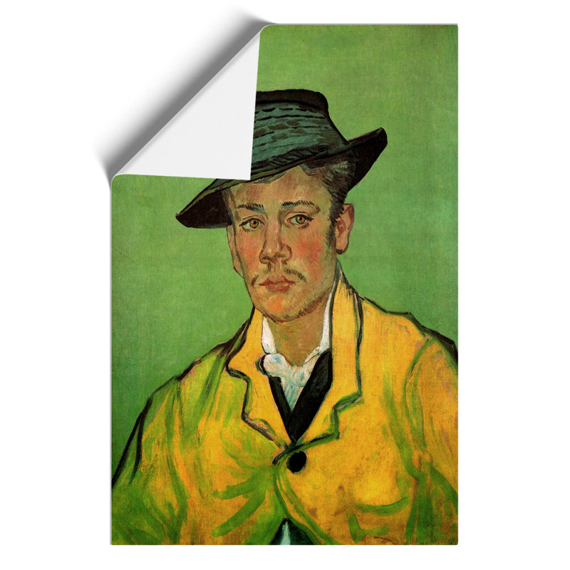 Portrait Of Armand Roulin by Vincent Van Gogh - No Frame Painting, 59cm H x 42cm W x 0.1cm D