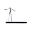 Moveable Man on Shelf Standing Wall Décor