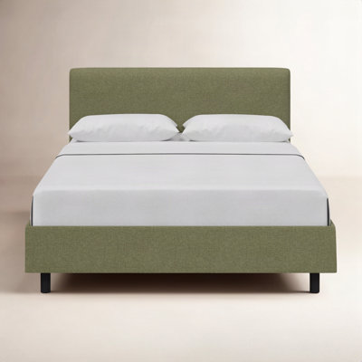 Lit plateforme tapissier Pyburn
