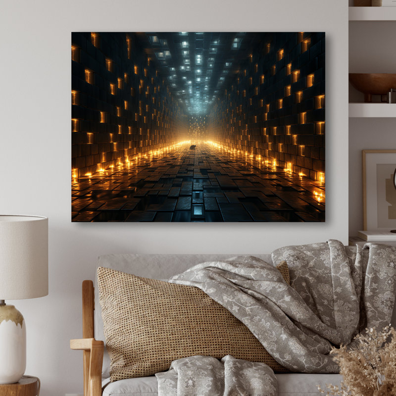 Momentum Mirage 1 - art mural géométrique en métal MT137477, H 12 po x l 20 po x P 1 po