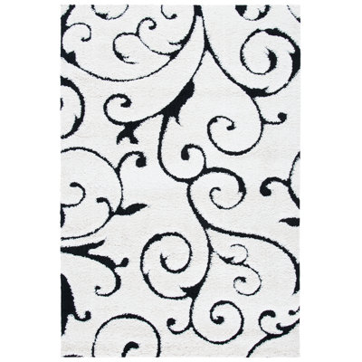 Tapis floral à poils longs Chanhassen