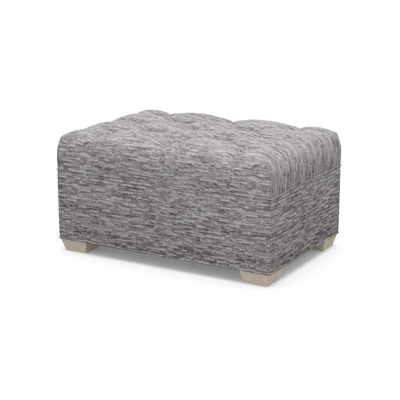 Tufted Ottoman, 8172-81, Sandstone