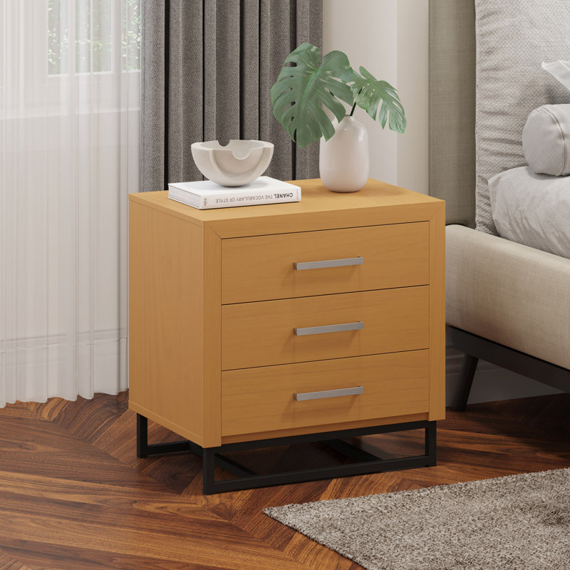 Commode 3 tiroirs, Érable