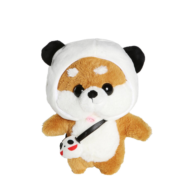 Shiba Panda peluche - brun clair
