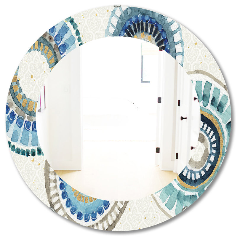 Miroir mural Modern Timetable II, H 31,5 po x l 23,7 po