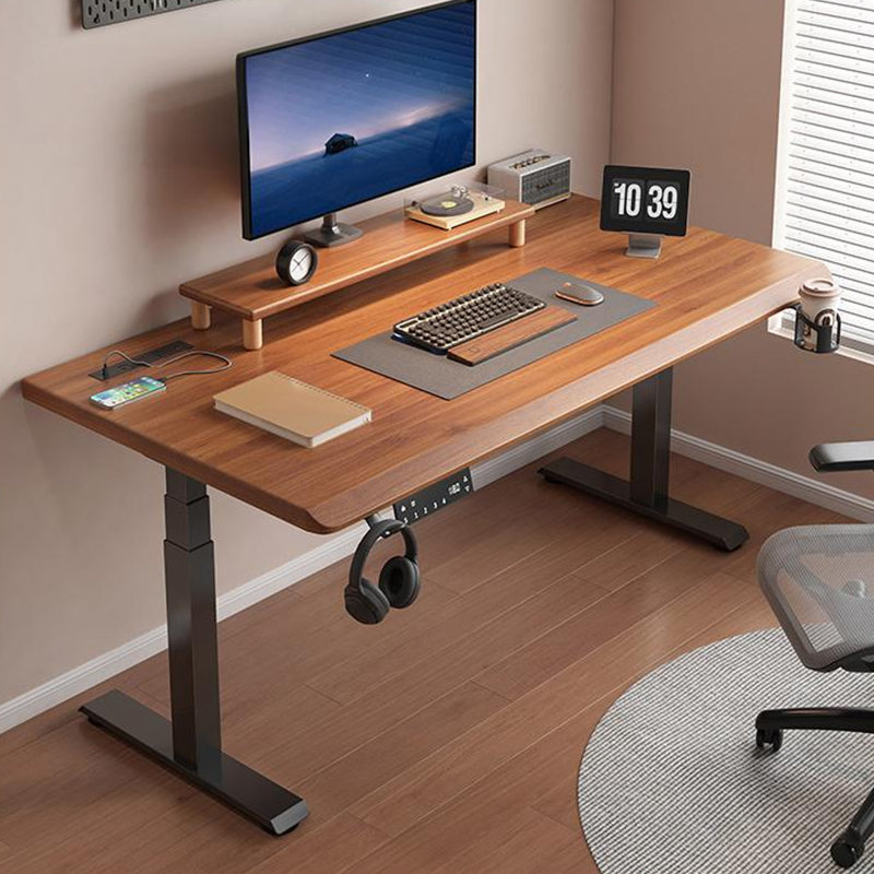 Bureau électrique à hauteur réglable 55,12 po, H 50 po x l 55,12 po x P 27,56 po