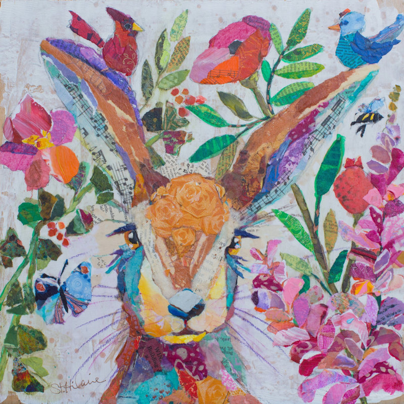 Elizabeth St. Hilaire - Wrapped Canvas Painting, 81cm H x 81cm W x 3.81cm D