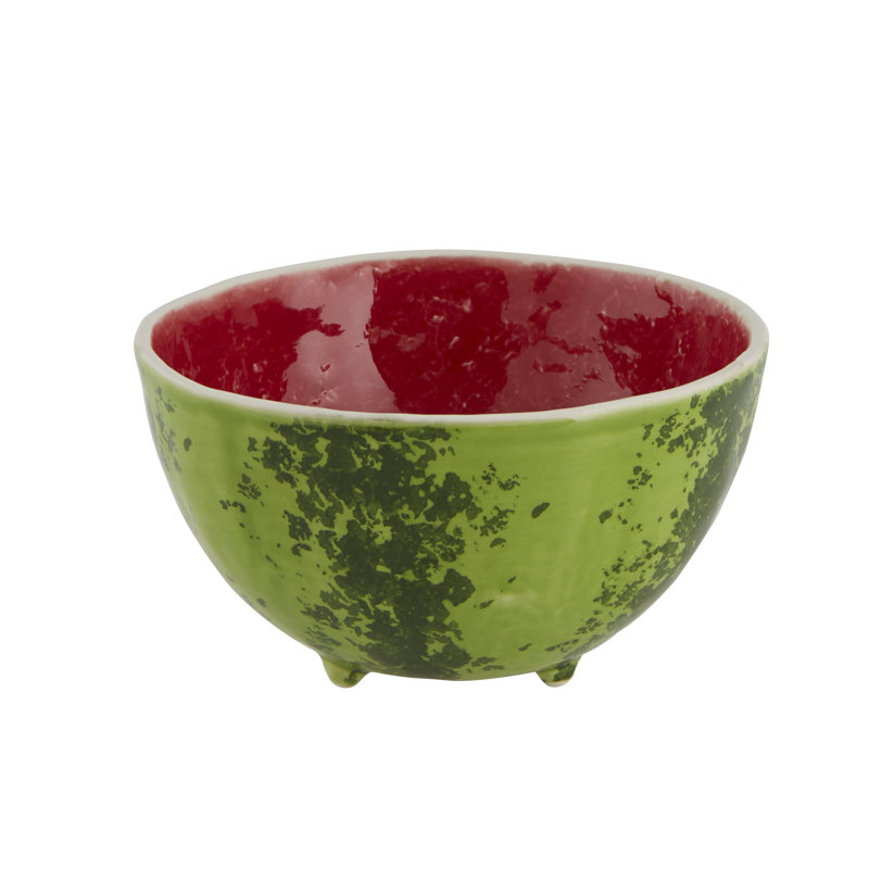 Watermelon Earthenware Salad Bowl