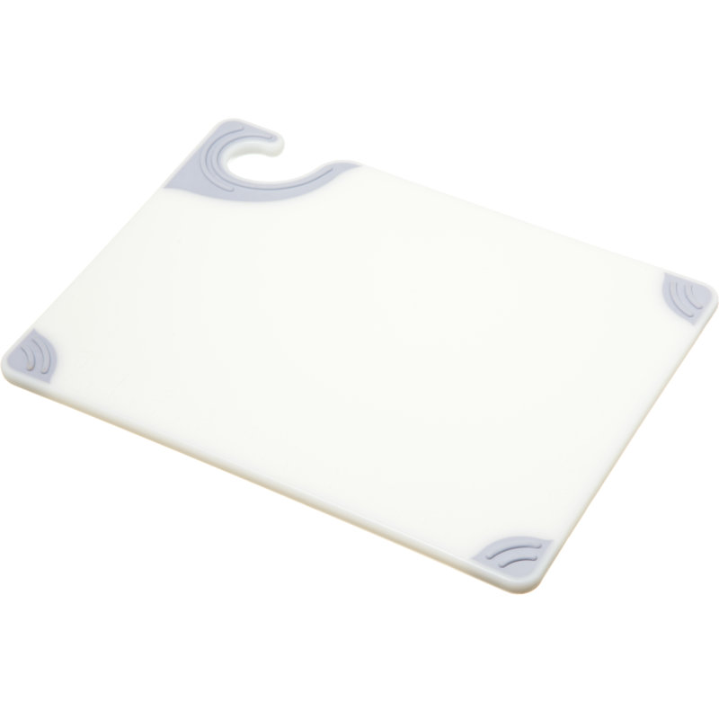 Planche à découper Saf-T-Grip, blanc, L 9 po x L 12 po