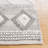 Jacques Hand Woven Wool/Cotton Southwestern Rug in Gray/Ivory-1466277977