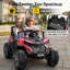 Voiture DEARAUTO 24V 2 places Ride on UTV, 4 roues motrices, 800 W, moteurs 4 x 200 W, 4 roues EVA électriques, pneus EVA, 5,1 Mph, voiture électrique pour enfant avec télécommande, 24 volts pour enfants âgés de 3 à 8 ans-102074988