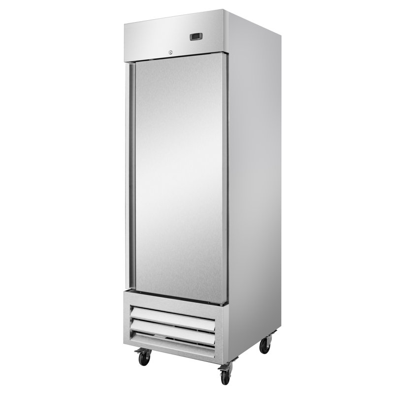27" Stainless Steel Upright Convertible Refrigerator Freezer