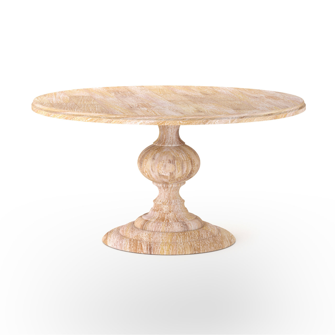 Tanisha Mango Dining Table, Dark Oak, 60" W x 60" L