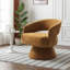 Upholstered Swivel Armchair-2037472831
