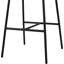 Kelsby Upholstered Counter Stool with Metal Frame