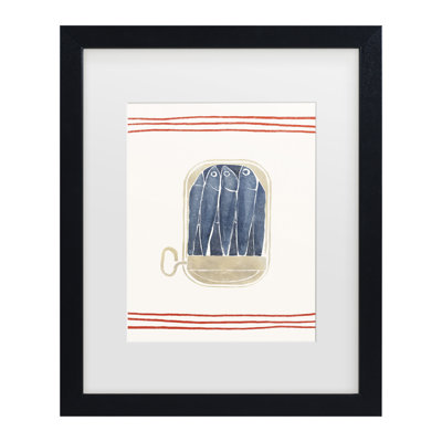Œuvre encadrée «rouleau yuyu pont sardines»