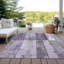 Tapis mauve lavable à la machine intérieur / extérieur Xhevrie-583279883