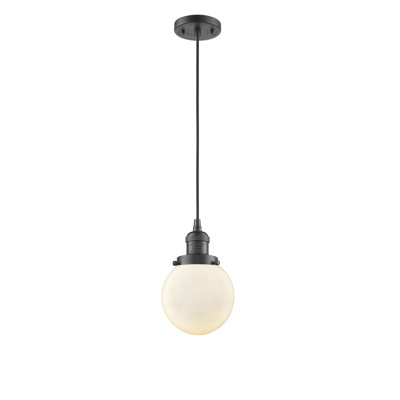 Luminaire suspendu sphère 1 lumière Zarmayr