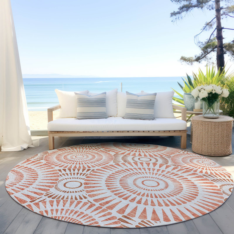  Corrisa Area Rug, Round 8'