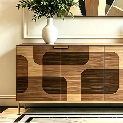 American-style modern minimalist sideboard