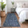 Machine Washable Indoor/Outdoor Chantille ACN1145 Blue Rug