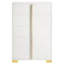 Commode blanche à 5 tiroirs-870137869