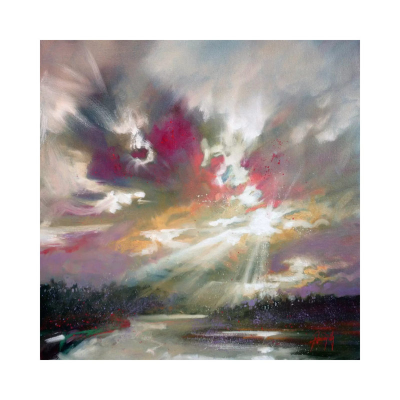Loch Light II by Scott Naismith - Wrapped Canvas Painting, 45.72 cm H x 45.72 cm W x 3.175 cm D