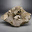 Pyrite cubique espagnole sur une matrice