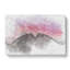 Mountain Mirror in Abstract - Wrapped Canvas Drawing - Wrapped Canvas-55310395