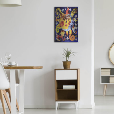 Bungalow Rose 'Celestial' by Artpoptart Metal Wall Art