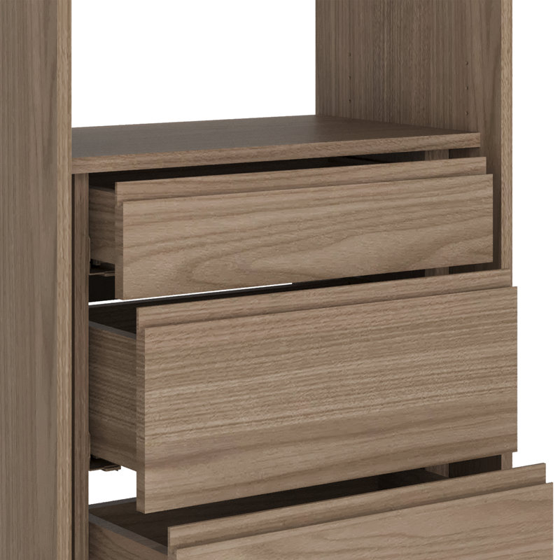 Closet System, Brown