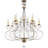 Alexix 4 - Light Steel Chandelier