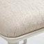 Chaise d'appoint Lisbon - Crème soyeuse matte