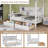 Allurine Children's Bed with Drawers-906956780-897868274