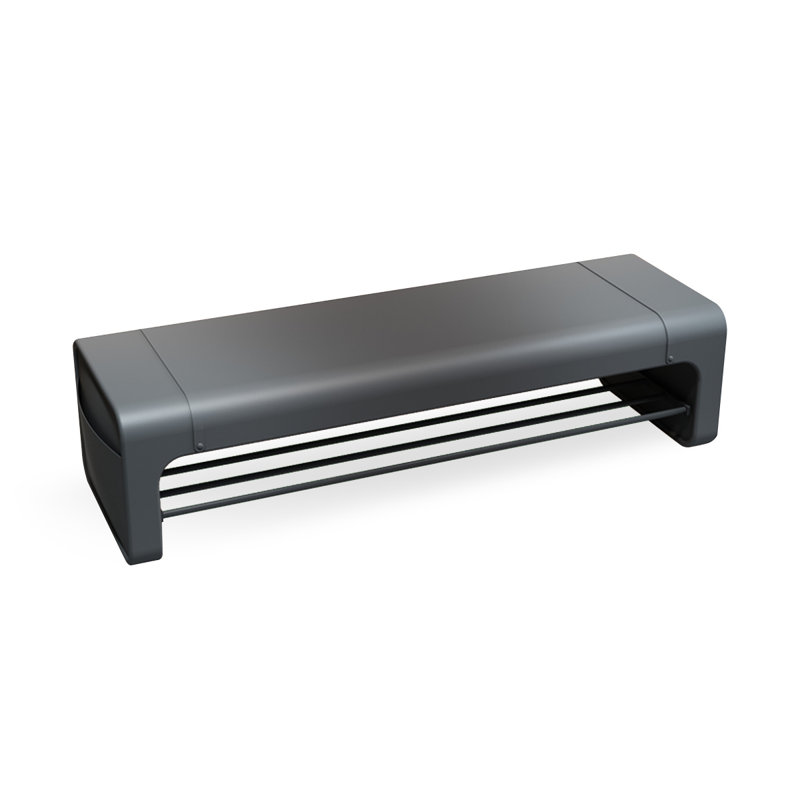Banc de rangement rembourré pour chaussures 62,99, Gris