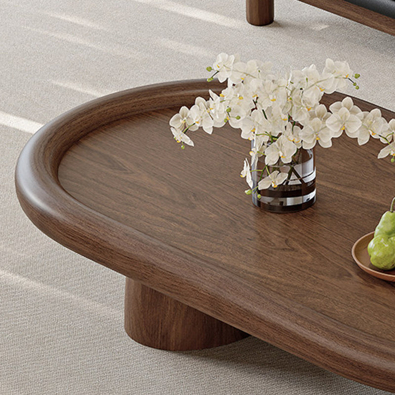 Table basse ovale rétro de style français