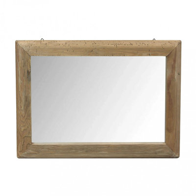 Villasenor Wood Wall Mirror
