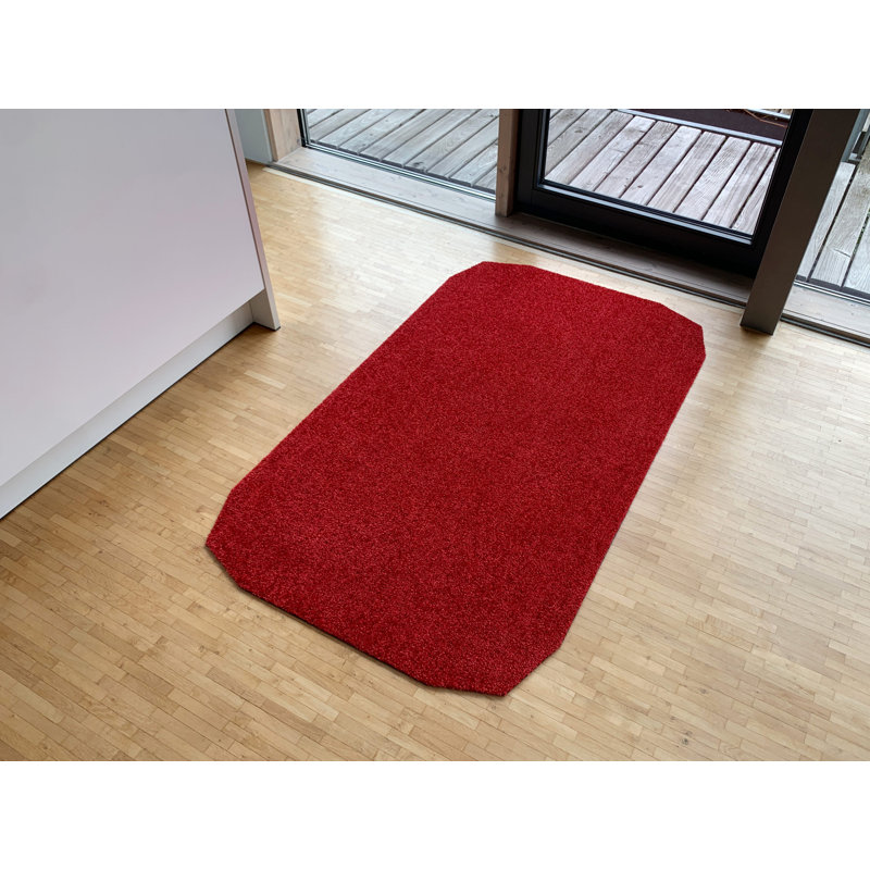 Brevyn Non-Slip Indoor & Outdoor Doormat, Red