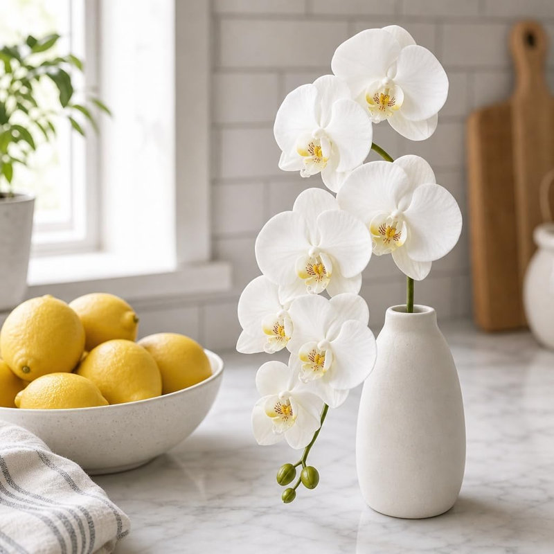 Massives orchidées phalaenopsis, Blanc