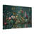 Vintage Wildflower Meadow Framed Canvas Wall Art