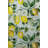 Light Blue-Themed Tree Branch and Lemon Patterned Modern Decorative Rug-1144460079