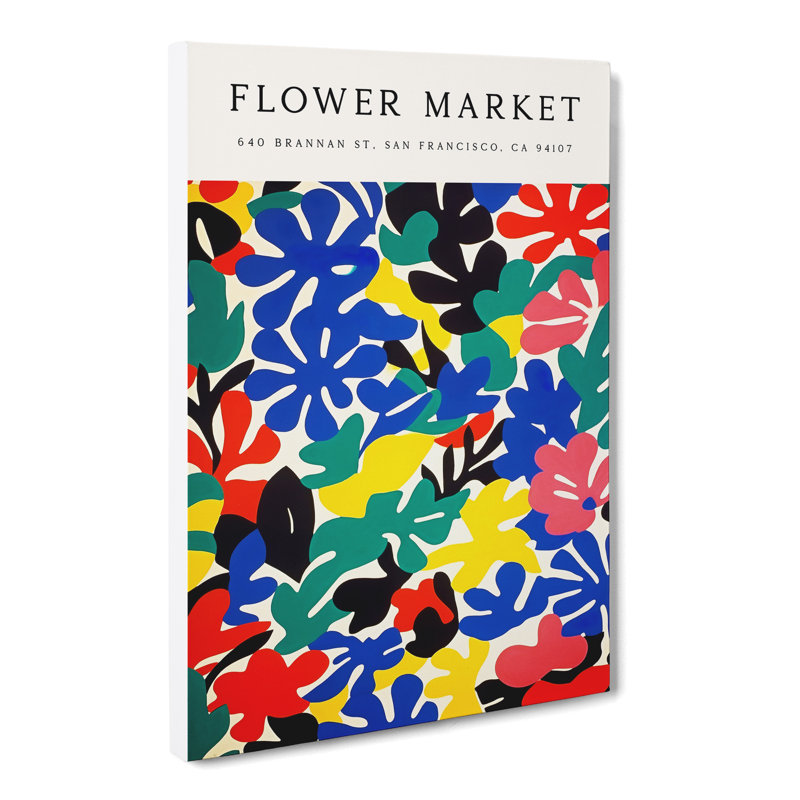 San Francisco Flower Market Exhibition No.6 - Wrapped Canvas, 76cm H x 50cm W x 3cm D