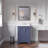 Loughlam 24'' Single Bathroom Vanity with Top-879491825-890766609