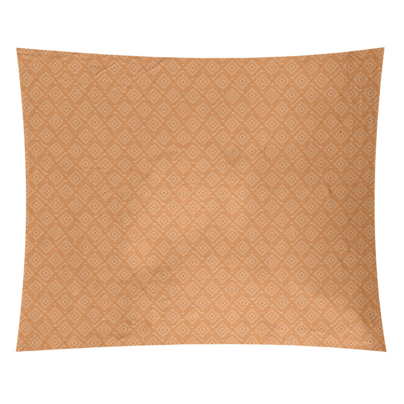 Tapisserie en polyester Avicia, H 27,5 po x l 37,5 po, Intérieur, Orange