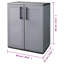 Plastic Single Storage Cabinet ( 84cm H x 68cm W x 37cm D)