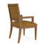 Chaise avec accoudoirs rembourrée Adley