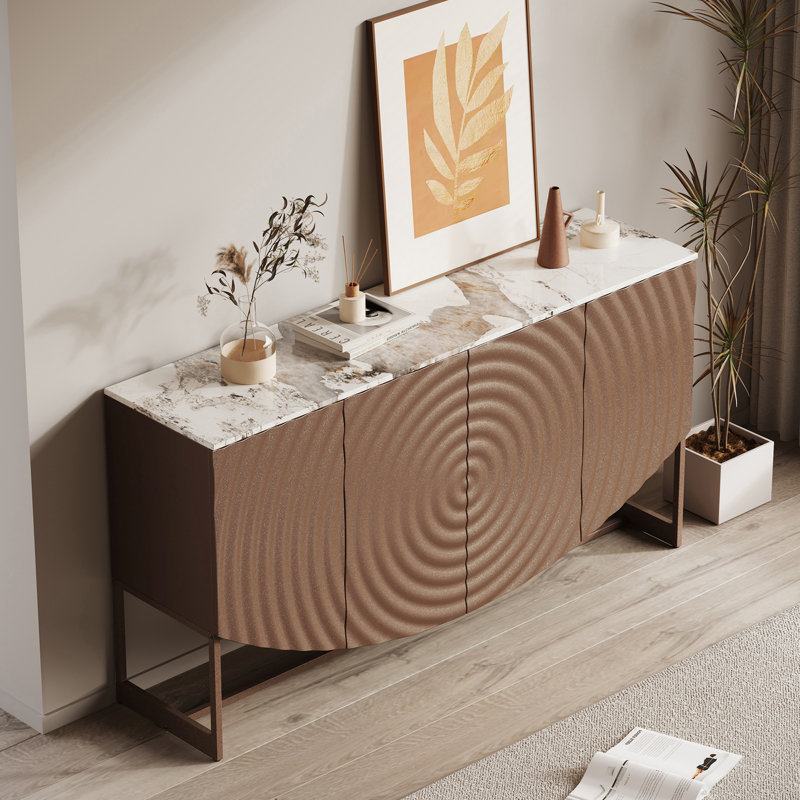 63''W * 33'' H Sideboard With Adjustable Shelves