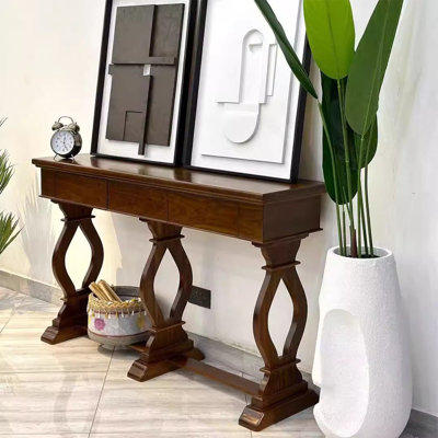Retro Classical Console Table