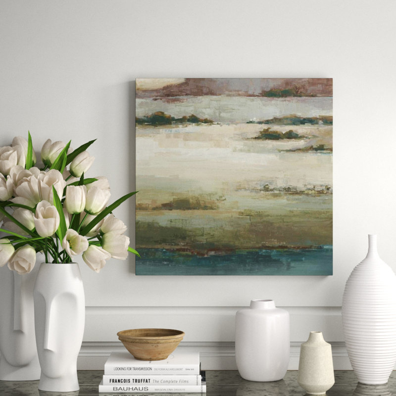Australian Plain Print by Sara Brown, Knife Gel, 36" H x 36" W