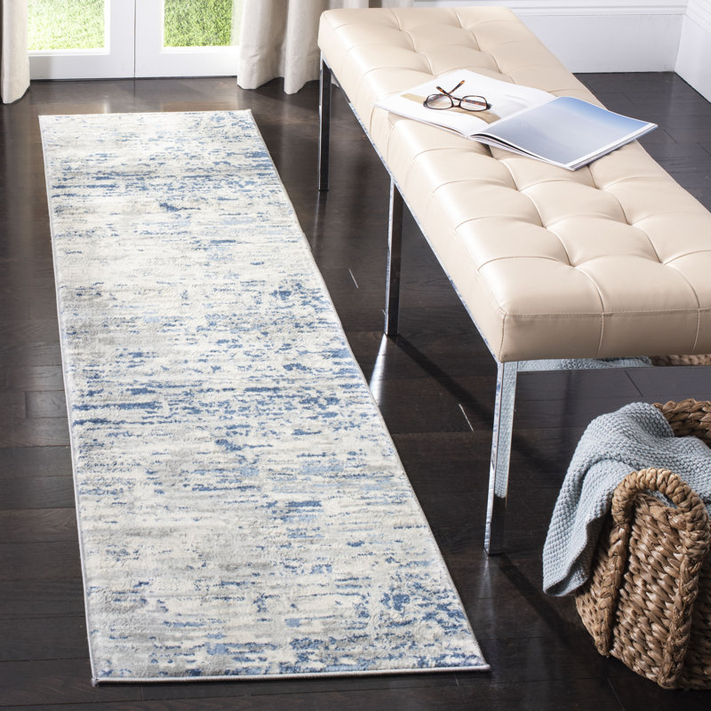 Genessys Performance Abstract Rug, Runner 2' x 6'